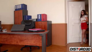 BUSTED! Promise I won’t do it again! Anita Berlusconi and Dorothy Black for Distorded